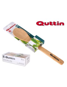 qt-10511 - cuiller bambu 30cm quttin