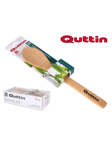 qt-10511 - cuiller bambu 30cm quttin
