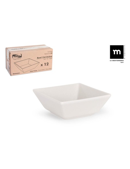 b250000-2 - bol ivory eclat 13x13cm elite