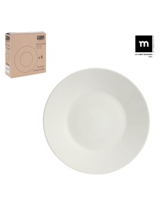 b251001 - assiette plate 25cm maitre ivory eclat