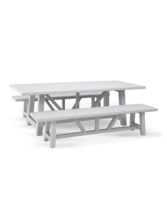 sonic ii table de repas ciment 2200 x 1000 x 40mm