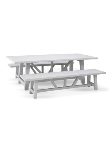 sonic ii table de repas ciment 2200 x 1000 x 40mm