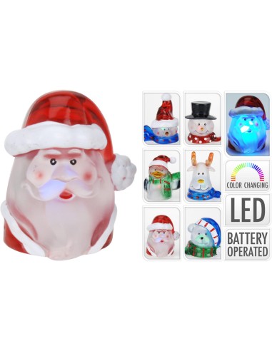 ax5300110-figure noel acryl led 6ass