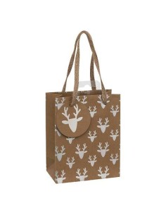 191421 - sac cadeau kraft holo mini