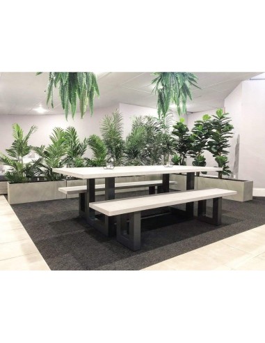 switch table ciment 220x100 pieds u anthracite