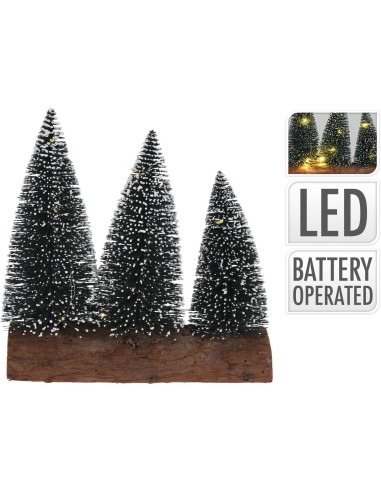 ax5410800-sapin noel pp sur tronc en boi