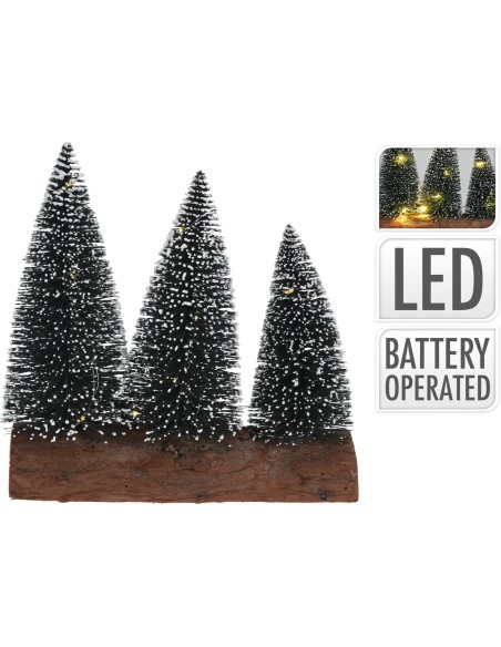 ax5410800-sapin noel pp sur tronc en boi