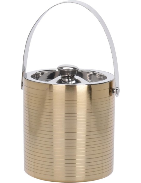a12405860-seau a champagne - inox -15x15cm