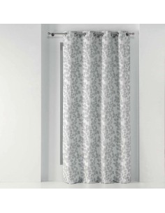 rideau a oeillets 140 x 260 cm jacquard valeriane