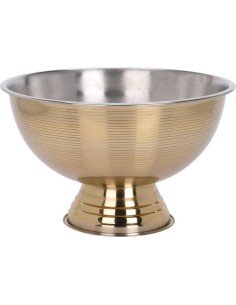 a12405880-coupelle sur pied dore 39.5cm