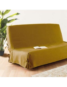 120583r - housse clic clac ocre 140x200