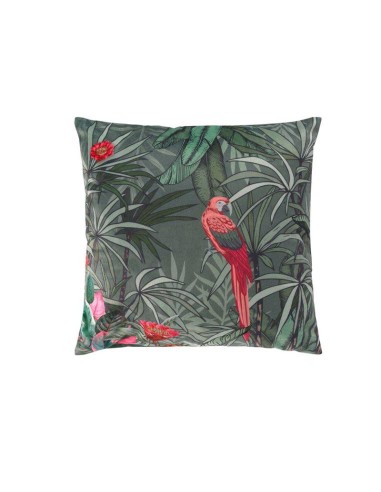 1609419-housse de coussin +encart 40 x 40 cm velours imprime perrodream des. pla