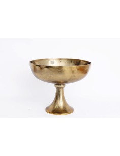 bol metal sur pied or 36x29cm