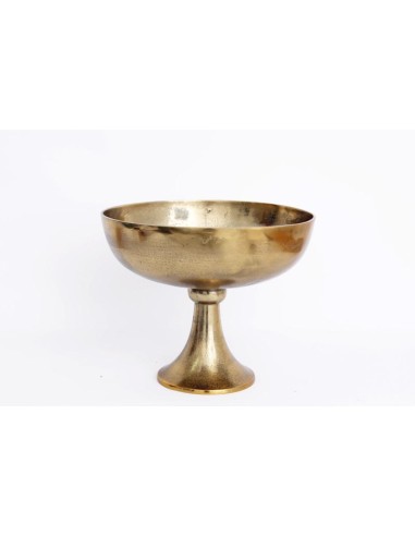 bol metal sur pied or 36x29cm