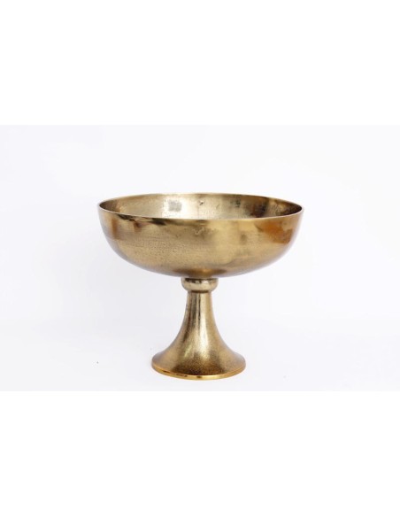 bol metal sur pied or 36x29cm
