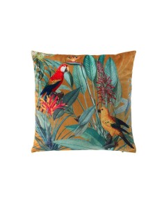 1609422 - housse de coussin +encart 40 x 40 cm velours imprime safia des. place
