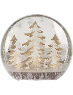 caa130460-dome ovale deco bois led 40cm