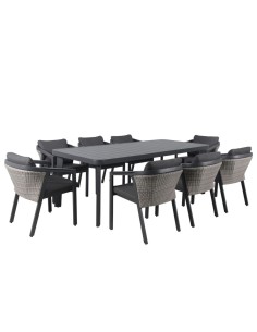 lyne table de repas 229 x 90 x 76 cm