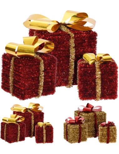 caa223260-lot de 3 boites cadeaux 2ass rge gold
