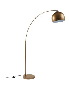 daisy lampadaire arc metal e2740w base marbre 30x110x170