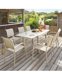 196860-table piazza ext alu 8p argi