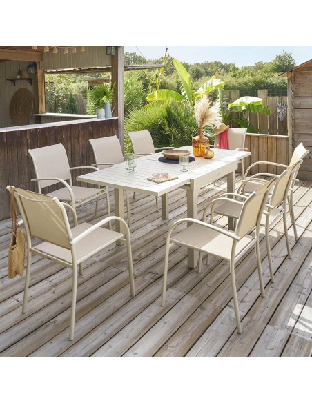 196860-table piazza ext alu 8p argi