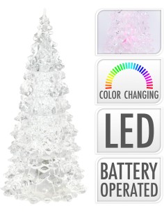 dh8041200-sapin noel - acryl - led multi