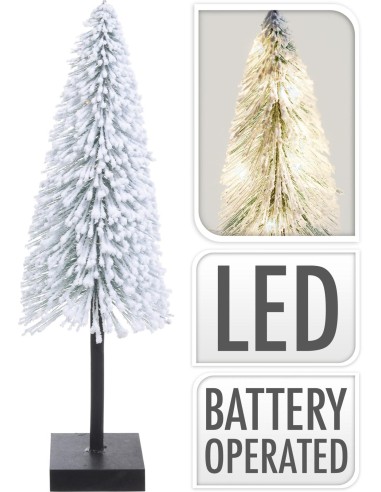 dh8043810-arbre de noel avec neige et led h50cm