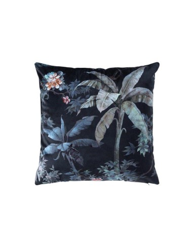 housse de coussin +encart 40 x 40 cm velours imprime fabulous des. place