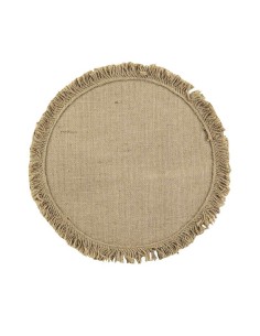 1790482 - set de table (0) 38 cm jute uni+franges frangyss