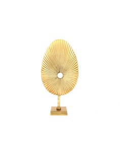 sculpture fossile or 50x26cm