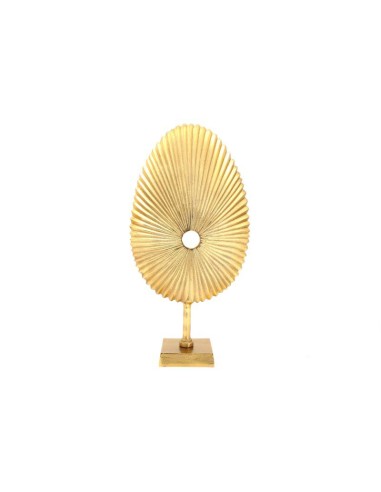 sculpture fossile or 50x26cm