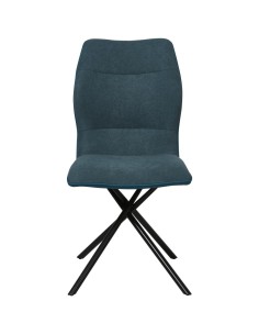 chaise mikado /pieds metal noir assise moutarde