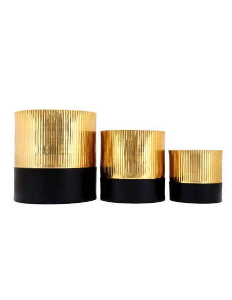 petit  modele cache pot metal