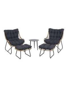 74682+74683+74864-ensemble dario blanc 2 fauteuil + repose pieds + tb