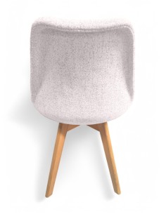 chaise moon tissu jaune