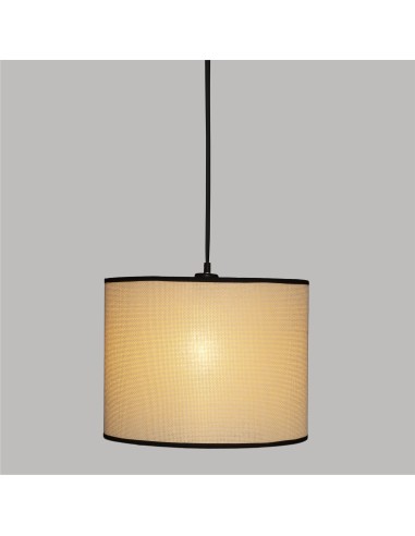 suspension paille "safari" naturel d.36