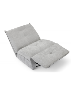 fauteuil esposito relax light grey - city 451