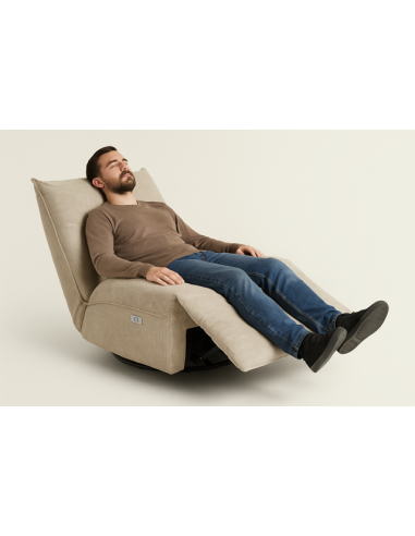 fauteuil esposito relax cream - city 102