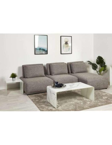 30420bl-marble table basse verre finition marbre 110x60x38 h