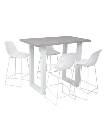 61502+61506-switch table bar plateau ciment - 1450 x 1000 x 40mm - industrial pi