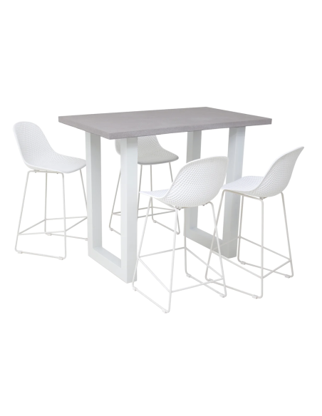 61502+61506-switch table bar plateau ciment - 1450 x 1000 x 40mm - industrial pi