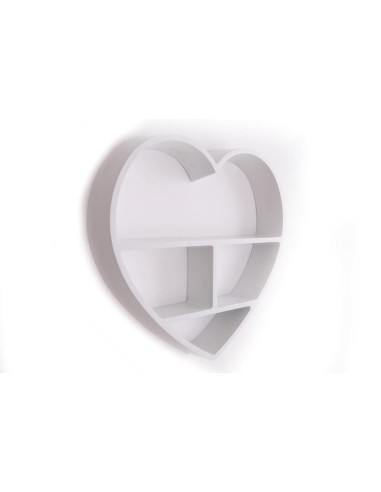 etagere forme coeur 49cm