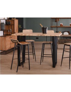 table de bar riga 120x120x110