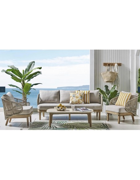 huc39800+huc39798+huc29041-1 salon mali 3places + 2 fauteuils + table basse