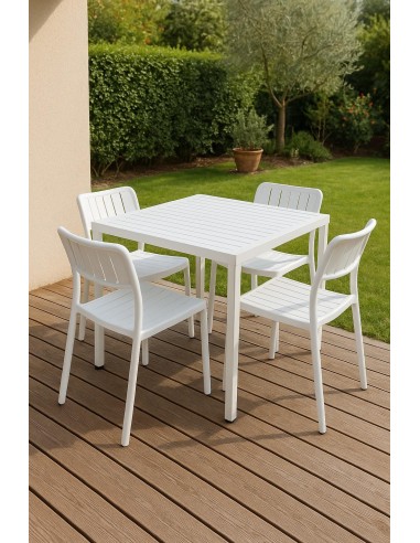 table nakomo blanc w-02