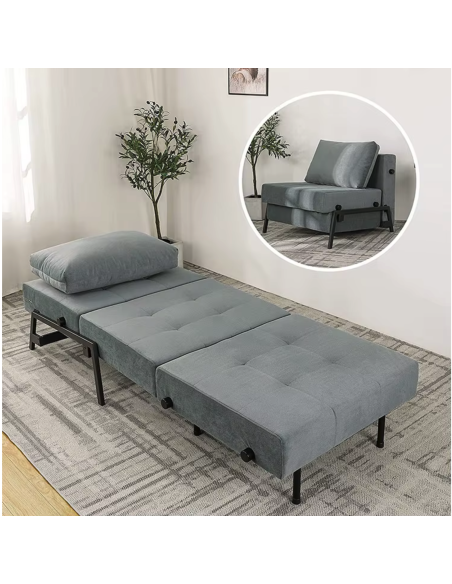 fauteuil unopio beige - bluvel 30