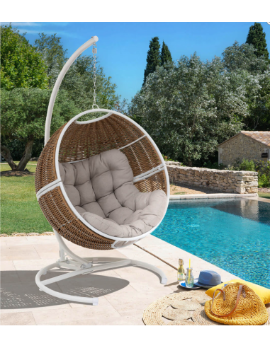 196955 - loveuse orbiana taupe/blanc