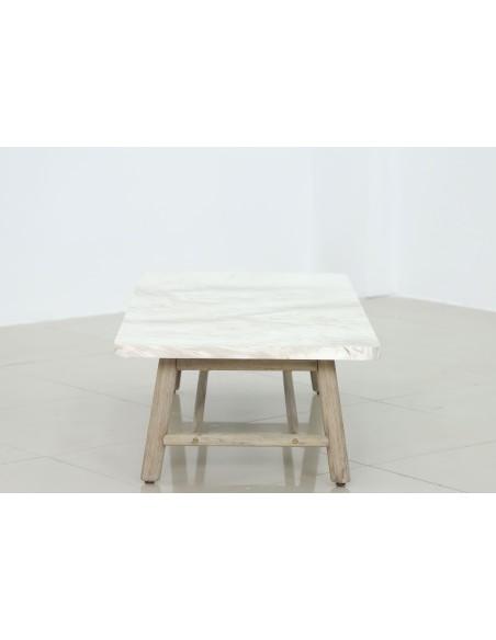 huc40136 - canapé 2 places freeport 100% acacia