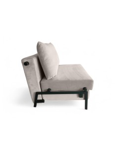 fauteuil unopio vert/taupe - bluvel 77
